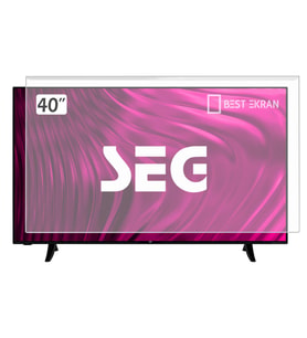 SEG 40SD5200 TV EKRAN KORUYUCU - SEG 40" inç Tv Ekran Koruyucu Şeffaf panel