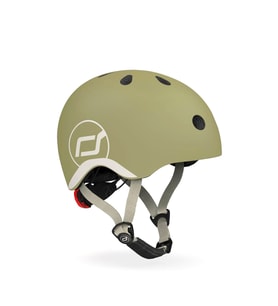 Olive Helmet Yeşil Bebek Çocuk Kaskı