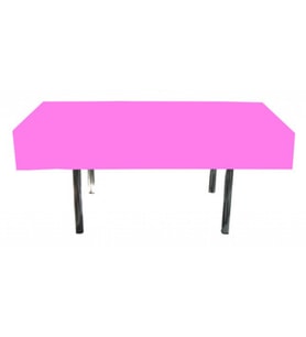 Masa örtüsü desensiz yerli pembe 137x183 cm p1-
