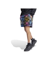 adidas M Tiro Aop Sho Erkek Günlük Şort IS1533 Renkli (Çok Renkli)