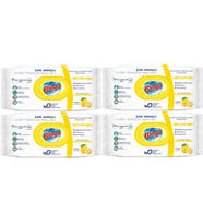 Bingo Clean Yüzey Temizlik Havlusu 96 Yaprak Limon Kokulu Plastik Kapaklı (4 Lü Set) 384 Yaprak