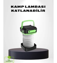 Şarjlı LED Lamba – Dokunmatik Sensörlü, 3 Kademeli Parlaklık