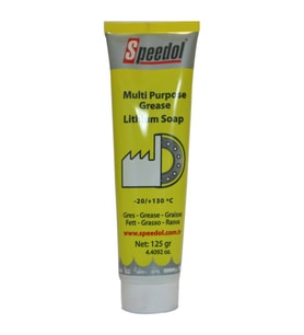 Speedol Lityum Sabunlu Çok Maksatlı Tüp Gres 125 Gr