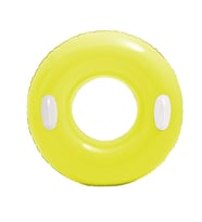 Tutacaklı Parlak Simit - Intex - Neon Yeşil - 76 cm (59258)