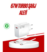 67 Watt Type C Hızlı Şarj Cihazı Huawei P30 P40 Mate 20 Pro Uyumlu
