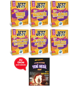 8.Sınıf LGS Ünlüler Jett 15 Deneme Seti