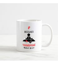 Eczacı Teknisyeni Kupa Bardak (3. Tasarım) (Beyaz)