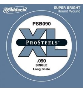 Daddario PSB090 Bas Gitar Tek Tel Pro Steels Serisi