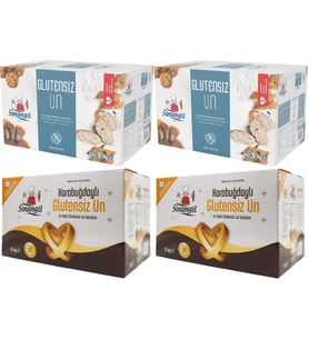Sinangil Glutensiz Un 10KG (10000GR) + Glutensiz Karabuğdaylı 10KG (10000GR) Toplam:20KG