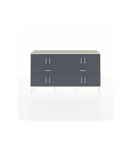 Arges Konsol 4 Raflı 2 Çekmeceli 8 Kapaklı 176x30x99 Aytaşı-Antrasit