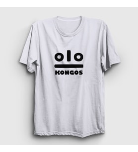 Presmono Unisex Beyaz Logo Kongos T-Shirt 431613tt (Beyaz)