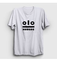 Presmono Unisex Beyaz Logo Kongos T-Shirt 431613tt (Beyaz)