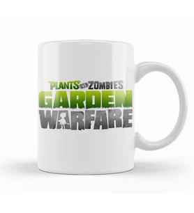 Plants vs Zombies Garden Warfare 01 Kupa Bardak Porselen