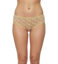 Kadın Baskılı Bikini Külot BGL-ST04939 (Ten)