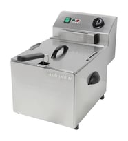 Öztiryakiler Elektrikli Fritöz, Tekli, 8 Lt, 26.5x43x31 Cm, Trifaze, Of 8s