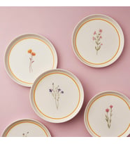 GÜRAL PORSELEN Bilbao 6 Parça 21 cm Pasta Takımı 2955