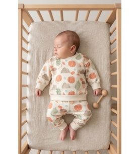Puanlı Bebek Takımı İki İp Mevsimlik Takım