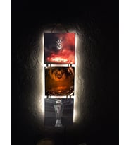 GALATASARAY LED IŞIKLI DUVAR TABLOSU (A.ALTIN)