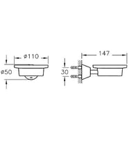 Vitra Matrix A44576 Katı Sabunluk, Krom (Çok Renkli)