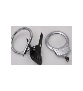 Ayarlanabilir Başlıklı Led Işıklı Büyüteç 90mm-mg15120a