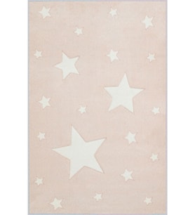 Eliana Home Baskılı, Yıkanabilir Kaymaz Taban Çocuk Halısı LNA4048 100x150 cm (Pembe)