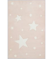 Eliana Home Baskılı, Yıkanabilir Kaymaz Taban Çocuk Halısı LNA4048 100x150 cm (Pembe)