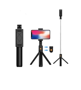 Vos Versa Q07 Bluetooth Kumandalı Selfie Çubuğu Tripod VVE1106