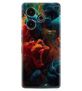 Pova 6 Pro (LI9) Kılıf Boutique Baskılı Resimli Renk Cümbüşü Pcode -070
