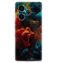 Pova 6 Pro (LI9) Kılıf Boutique Baskılı Resimli Renk Cümbüşü Pcode -070