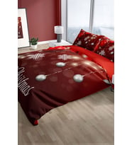 NY Flake 3D Pamuk Saten Çift Kişilik Nevresim Seti