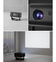 Smart Projector Android Tv Dolby Sesli Wifi Bluetooth
