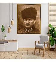 ÇERÇEVELİ ATATÜRK TABLO S525