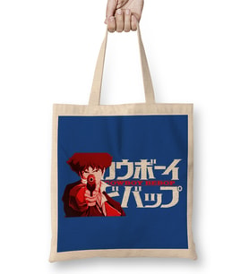 Space Crimson Spike Spiegel Cowboy Bebop Bez Çanta Uzun Saplı