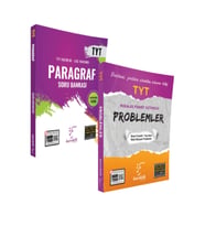 Karekök Yayınları Karekök TYT Paragraf Problemler Soru Bankası Seti (Yeni Baskı) (Çok Renkli)