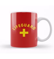 Baywatch Lifeguard Kupa Bardak Porselen
