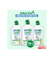Sır Bio Bitkisel Özlü Bulaşık Makinesi Parlatıcı & Kurutucu 3 x 500 ML