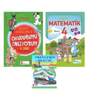 Ata 4.Sınıf Okuduğumu Anlıyorum + Doğada Matematik (Karışık)