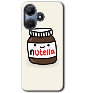 İnfinix Hot 30i Kılıf HD Desen Baskılı Kılıf - Nutella Aşkım