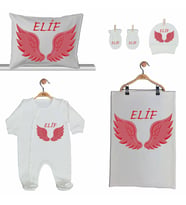 Pia Baby Gl 2205 İsme Özel Beşli Tulum Set
