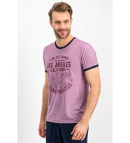 Arnetta 617 Los Angeles Mürdümmelanj Erkek Pijama Takımı (Bordo)