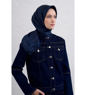 08 Armine Twill İpek Eşarp 9404D