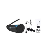 Motosiklet Suya Dayanıklı MP3 Ve Radyo Dinleme Bluetooth 5.0 Bağlantılı Motor Intercom