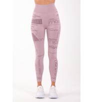 Maraton Active SlimFit Kadın    Koşu Lila Tayt 812092