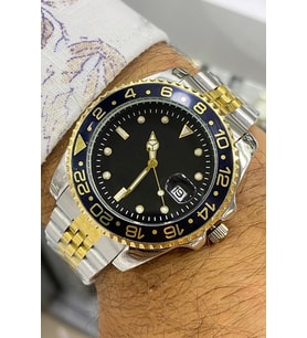 erkek  Çelik kasa analog Kol Saati