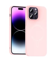 iPhone 14 Pro Max Kılıf M-Safe Şarj Özellikli Kamera Korumalı Elio Sert PC Kılıf