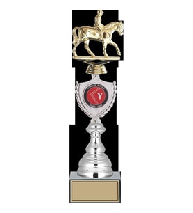 ODAK KUPA - Figürlü Kupalar - At / Binici Figürlü Kupalar FG-035 C - 38 cm
