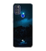 Reeder P13 Blue Max Pro 2021 Kılıf Silikon Desen Özel Seri Gece 1633