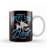 Great Son Amazing Dad Father Papa Daddy Children Stepdad Kupa Bardak Porselen
