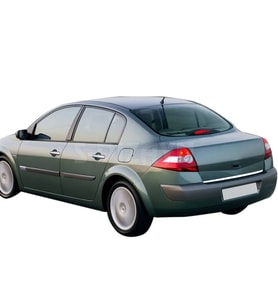Renault Megane Uyumlu 2 Sedan Krom Bagaj Alt Çıta 2004-2006