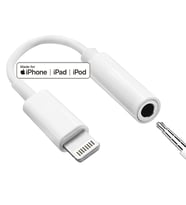 Lightning To 3.5mm Aux Dönüştürücü Adaptör Apple Uyumlu iPhone Kulaklık Jack Hıfı Ses Adaptörü Kablosuz Cihazlar İçin Ses Çevirici Ses Kablosu Döüştürücü